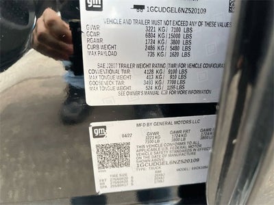 2022 Chevrolet Silverado 1500 LTZ