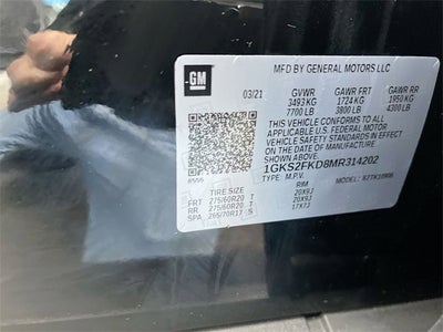 2021 GMC Yukon XL SLE