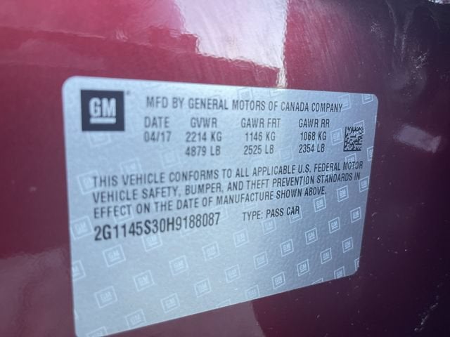 2017 Chevrolet Impala Premier