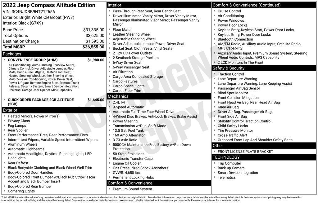 2022 Jeep Compass Latitude