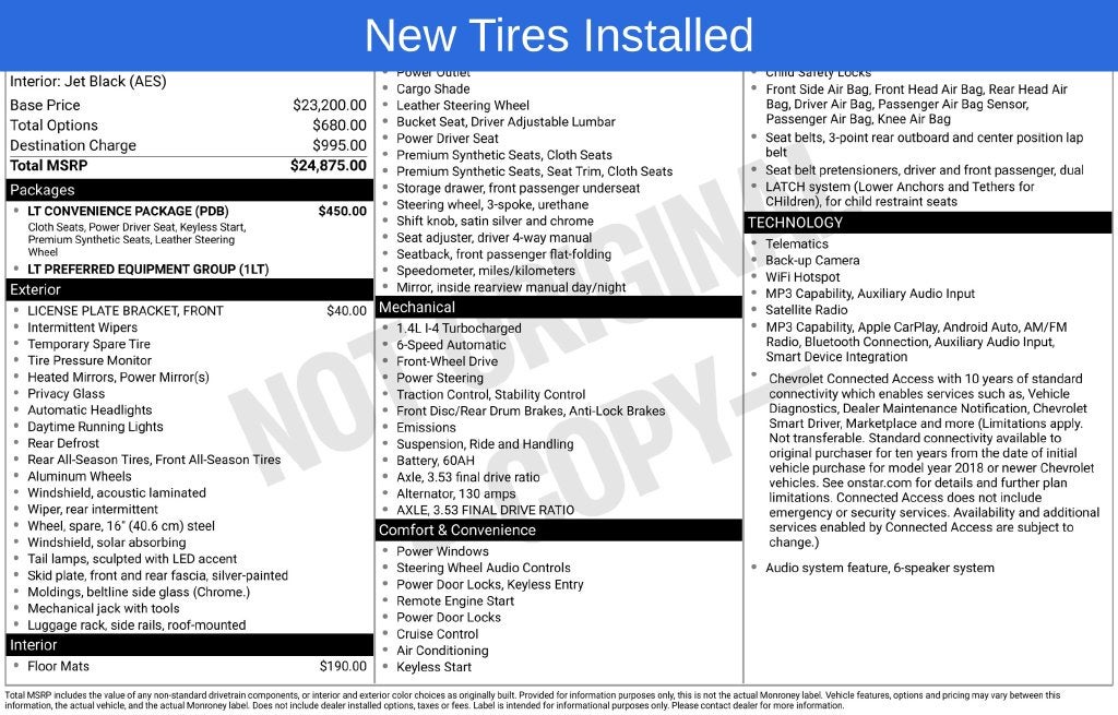 2019 Chevrolet Trax LT