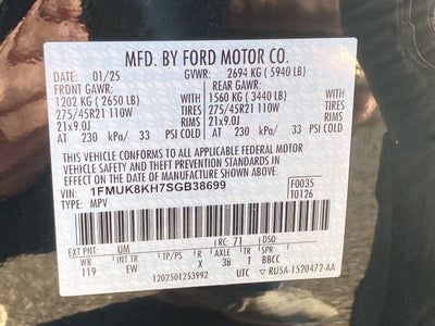 2025 Ford Explorer ST-Line