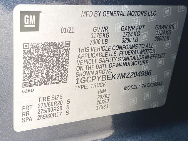 2021 Chevrolet Silverado 1500 Custom