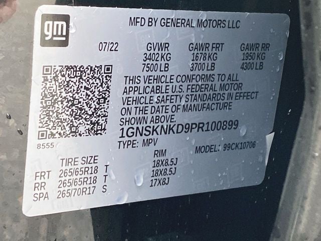 2023 Chevrolet Tahoe LT