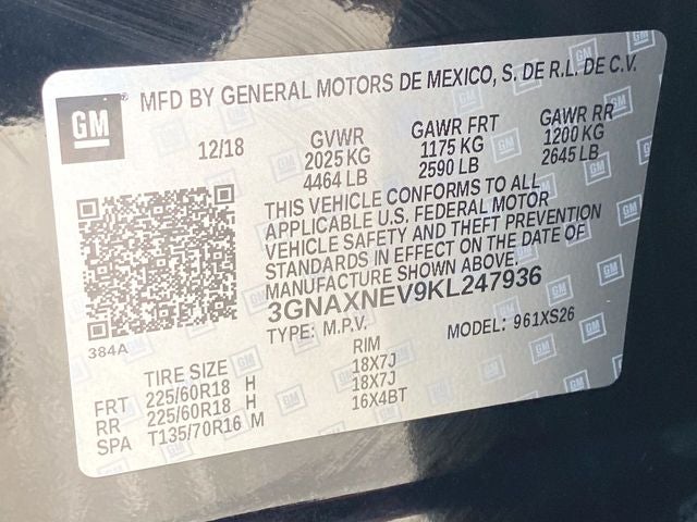 2019 Chevrolet Equinox Premier