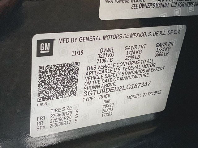 2020 GMC Sierra 1500 SLT