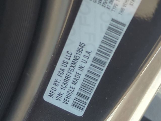 2021 RAM 1500 Big Horn Crew Cab 4x4 5'7' Box