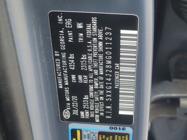 2021 Kia K5 LXS