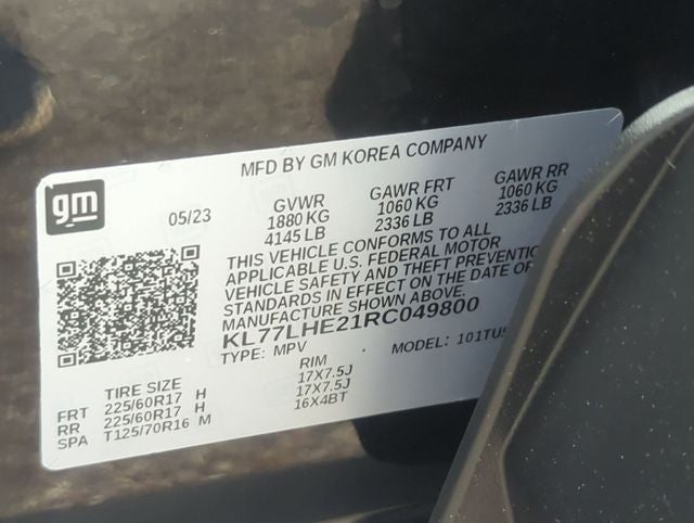 2024 Chevrolet Trax FWD LT