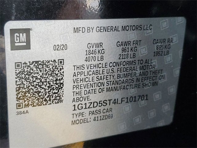 2020 Chevrolet Malibu LT