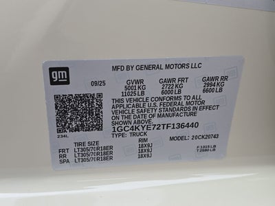 2026 Chevrolet Silverado 2500 HD ZR2