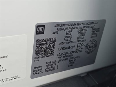 2023 GMC Yukon XL SLE