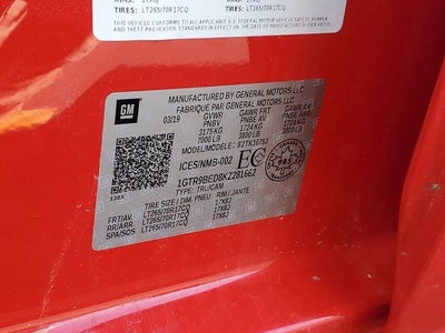 2019 GMC Sierra 1500 SLE