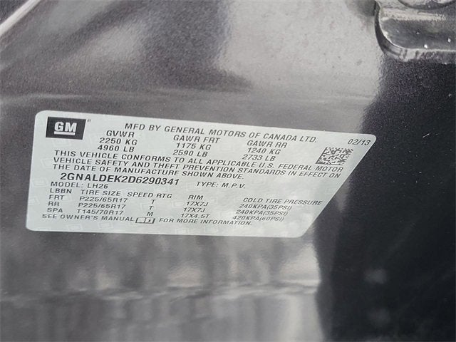 2013 Chevrolet Equinox LT