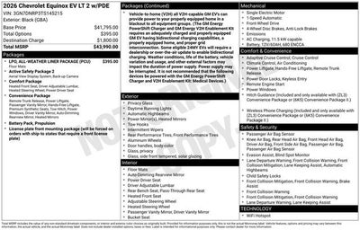 2026 Chevrolet Equinox EV LT
