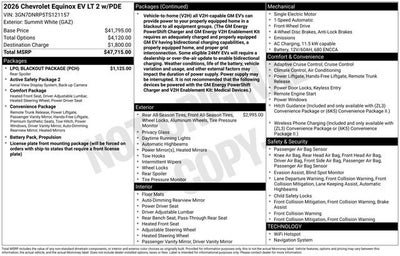 2026 Chevrolet Equinox EV LT