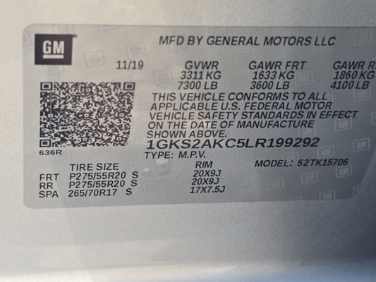 2020 GMC Yukon SLE in , OH - Mark Wahlberg Chevrolet Auto Group