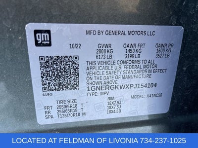 2023 Chevrolet Traverse LT Cloth