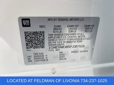 2023 Chevrolet Traverse High Country