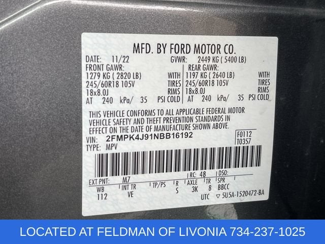 2022 Ford Edge SEL