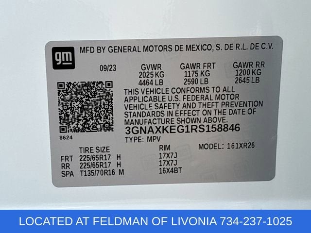 2024 Chevrolet Equinox LT