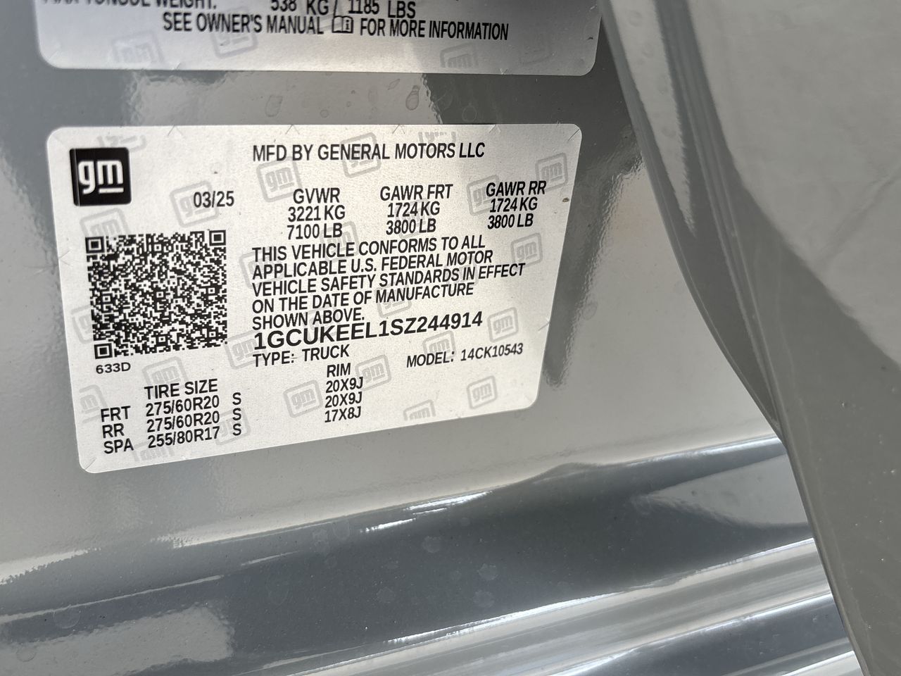 2025 Chevrolet Silverado 1500 RST