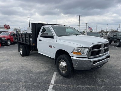 2012 RAM 3500 ST FLATBED W SIDES