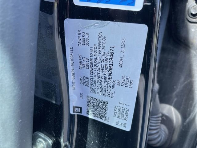 2021 Chevrolet Colorado 4WD Z71