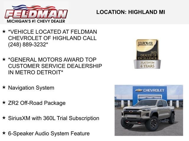 2026 Chevrolet Colorado ZR2