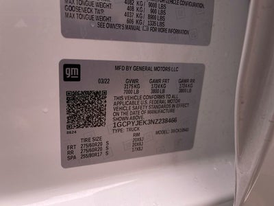 2022 Chevrolet Silverado 1500 LTD LT (2FL)