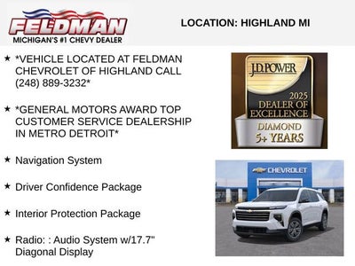 2026 Chevrolet Traverse LT