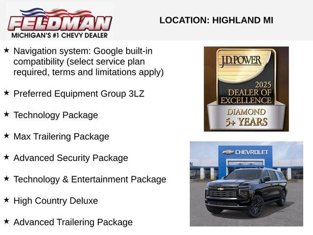 2026 Chevrolet Suburban High Country