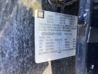 2015 GMC Canyon 4WD SLT