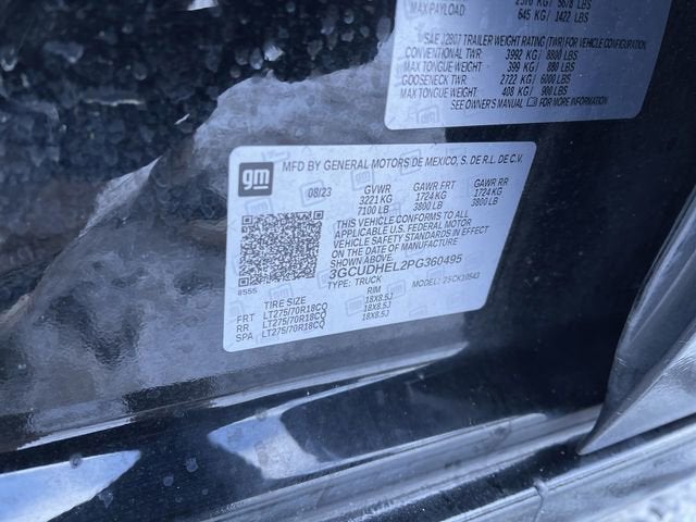 2023 Chevrolet Silverado 1500 ZR2