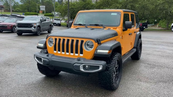 2018 Jeep Wrangler Unlimited Sahara in , OH - Mark Wahlberg Chevrolet Auto Group