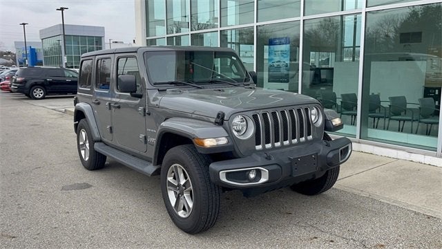 2020 Jeep Wrangler Unlimited Sahara in , OH - Mark Wahlberg Chevrolet Auto Group